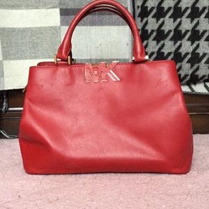 Red Michael Kors Florence with cross body